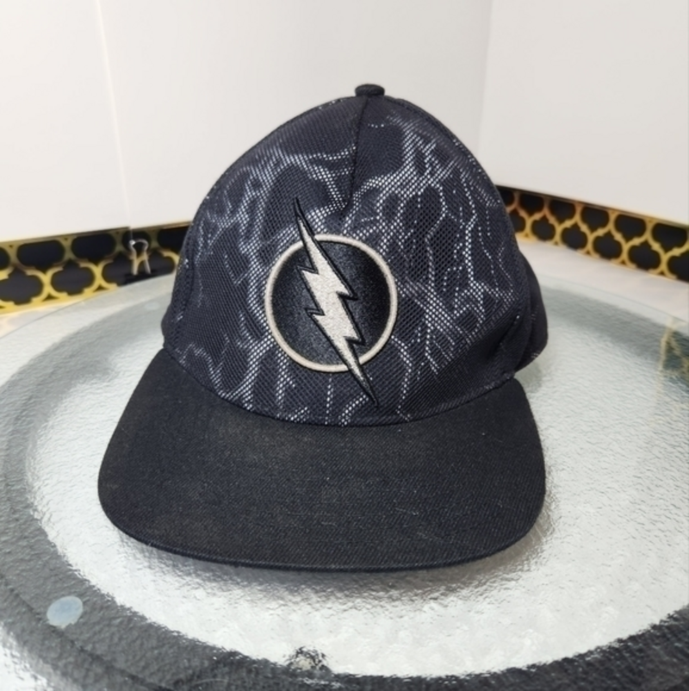 Flash Mesh Silver‎ Lightning Hat Cap Baseball Trucker Snap Back